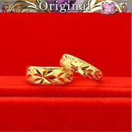 The same ring, ring opening, couple rings for men and women Cincin emas 916 tulen 2022 new style good