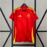 Spain Home Euro 2024 Football Jersey Grade ori