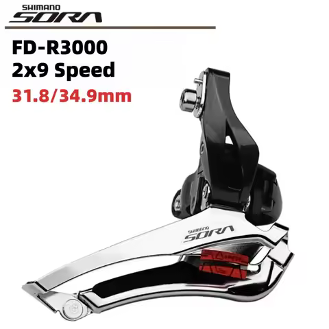 SHIMANO SORA FD R3000 Front Derailleur Road Bike Band Mount 2x9 Speed FD-R3000-F 2x9s Braze on 2s 9s