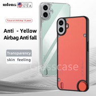 Casing For Nothing CMF Phone 1 Phone1 CMFPhone1 5G 2024 Anti-Scratch Transparent Frosted Phone Case 