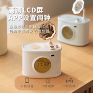 Creative Related Temperature Clock Bluetooth Speaker Smart with Screen Alarm Clock Gift Vinyl Record