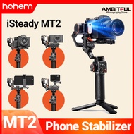 Hohem iSteady MT2 Kit 3-Axis Gimbal Stabilizer with AI Follow-Up Shooting Fill Light for Mirrorless 