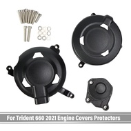 For Trident 660 Trident 660 2021 660 Motorcycles Engine Cover Protection Case Engine Covers Protecto