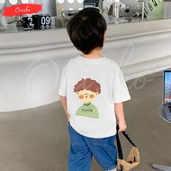 Children's Clothing Distro T-shirt Boys Girls Unisex Boys Girls Model FUNNY BOY Screen Printing CAN 