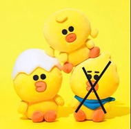 LINE FRIENDS 蛋殼毛公仔 SALLY