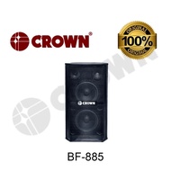 Crown BF-885 500W 3 Way Karaoke Baffle Speaker(2pcs) 2023