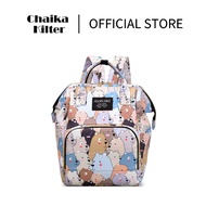 Chaika Kilter Mummy Backpack Multifunctional Canvas Bag Diaper CK027