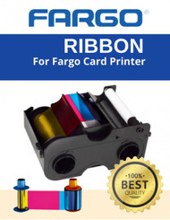 FARGO 045515 หมึกสี YMCKO (Refill สำหรับเครื่องพิมพ์บัตร Fargo C-50) FARGO 045102 หมึกดำ