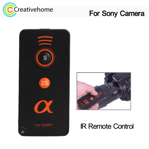IR Remote Control For Sony Camera A900 A700 A580 A560 A550 A500 A450 A390 A330 A290 A230 A55 A33 NEX