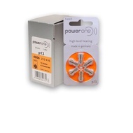 P13 Hearing Aid Battery PowerOne Zinc Air 1.45V PowerOne P13 Battery - 1 BOX Bateri Alat Pendengaran