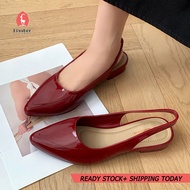 Comfortable Patent Leather Pointed Toe Flats for Casual Wear