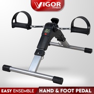 Vigor Fitness Hand And Foot Pedal Exercise Bike With Display Meter / Basikal Pedal Tangan dan Kaki d