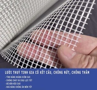 Lưới Sợi Thủy Tinh 5x5 3x3 2x2 Lưới Sợi Thủy Tinh Gia Cường Chống Thấm Chống Nứt (Loại 1) - Điện nướ