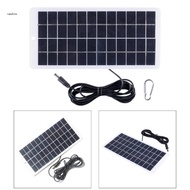 ✿ 10W USB Solar Panel 12V High-Performance Polysilicon Module Waterproof Solar Charger with Solar Cell for Camping