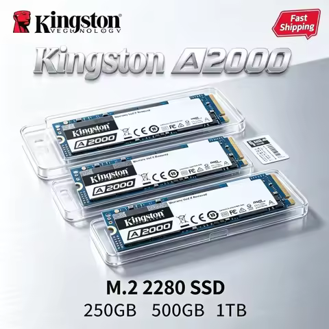 Kingston A2000 Hot Sale 3D TLC NVMe PCIe M.2 2280 Internal SSD 250GB 500GB 1TB Storage Upgrade For L