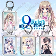 Acrylic Keychain Double Sided DIY, Transparent Keychain Anime [ 9-nine-: Ruler's Crown ] Part 2