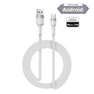 สายชาร์จเร็ว Android Micro USB สายหัวธรรมดา สายชาร์จเร็ว3A ยาว3เมตร/2เมตร/1เมตร Fast charging cable สำหรับ Samsung Galaxy S7 xiaomi Redmi 9A 6 7A  /vivo /huawei A76