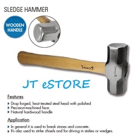 [JT eSTORE] REMAX Sledge Hammer with Wooden Handle - 2lbs 3lbs 4lbs 6lbs 8lbs 10lbs