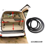 1PC cao su màu đen thân cây phía sau cửa sau con dấu Dải dải không thấm nước cho Toyota Land Cruiser