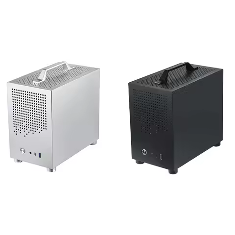 AU61-Micro-ITX Case PC Case SKTC A17 SGCC Computer Case Support Micro-ITX Mini PC