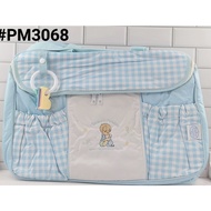 Precious Moments Diaper Bag with Rattle XL Pink - I Believe In Miracles PM3068