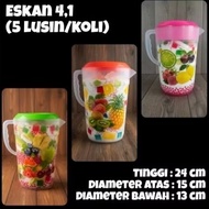 Jumbo Ice 4.1 Liter Interplast/ 4.1 Liter Plastic Kettle Water Kettle-1pcs