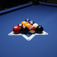 6 Pieces Reusable 9 Ball Rack Sheet Wear-Resistant Eight-Ball Rack Sheet for Tournaments