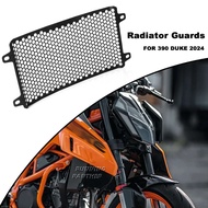 For 390duke 390 DUKE 390DUKE   2024 New Motorcycle Black Radiator Guard Protection Grille Grill Cove