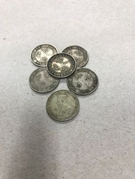 香港1935年男皇 $0.1 一毫 品相如圖. $28/個