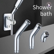 135 Degree Stainless Steel Shower Arm Extension - 1/2 Inch Elbow Adapter for Washing