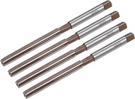 QUARKZMAN Pack of 4 Hand Reamers, 6 mm H8 Metric Reamer Drill Bit for Metal Wood Hole Reaming, Strai