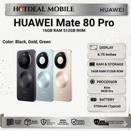 HUAWEI Mate 80 Pro / Mate 60 Pro+ [16GB RAM 512GB RAM] - Original HUAWEI