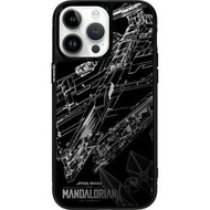 THE HOOD - (多種型號可選)星際大戰:曼達洛人-Starship iPhone 15/14/13/12/11/Pro/Pro Max 鏡面保護殼 升級版-5450 手機殻