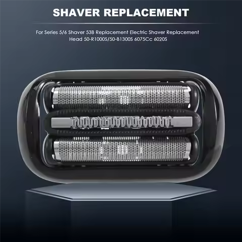 B58AFor Braun Series 5/6 Braun Shaver 53B Replacement Electric Shaver Replacement Head 50-R1000S/50-