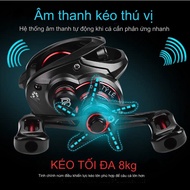 Proberos Horizontal Fishing Reel - P4 - Super Light - Dragclick sound horizontal fishing reel