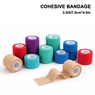 Elastic Self-adhesive Sports Bandage Tape with Breathable Support for Finger Wrist Knee Ankle 2.5/5/