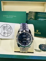 勞力士 Datejust 41 ～126334 Jub 新藍面羅馬數字鋼帶錶