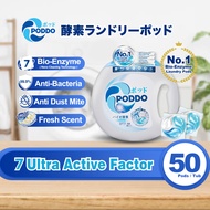 BEST OFFER | Poddo World 1st Bio Enzyme 50 Pods Laundry Capsule - Universal