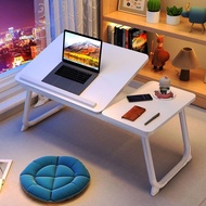 Adjustable Used-on-Bed Foldable Small Table Foldable Dormitory Children's Study Desk Removable Bed Computer Desk Bedroom