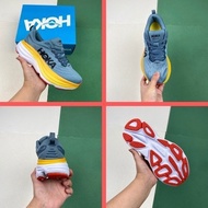 Hoka Bondi 8 Marathon Running Shoes Unisex Premium Sports Shoes Jogging Gym Outdoor Shoes Bright Col