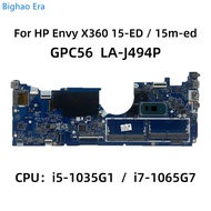 Item Disyorkan Untuk Papan Induk Laptop Hp Envy X360 15-ed 15m-ed Dengan I5-1035g1 I7-1065g7 Cpu Ddr