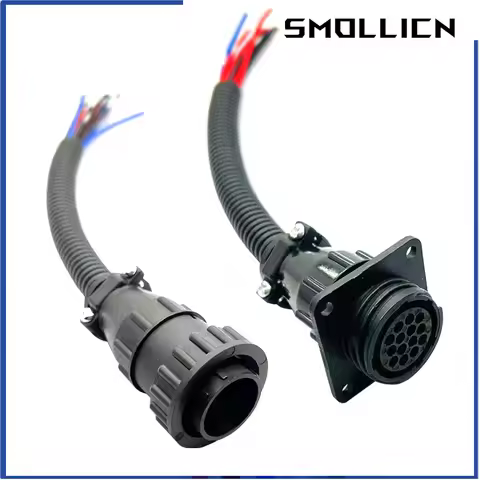 1/5 Sets 14 Pin AMP Historical Password Connector 182655-1182641-1 182649-1 Female Socket With Tail 