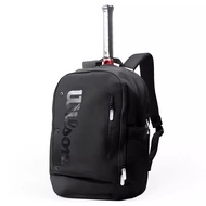 {Blanking up} Original Wilson Backpack Large Capacity Multifunctional Padel Holds 2 Tennis Rackets f