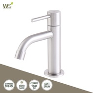 WS ก๊อกน้ำ ก๊อกอ่างล้างหน้า ก๊อกสแตนเลส304 รุ่น Mae Ping WS-0201M