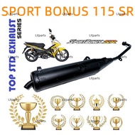 EJM Standard Muffler Ekzos Exhaust Pipe Assy Premium Quality A-Class SYM SPORT BONUS 115 SR