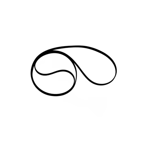 Turntable belt Fits THORENS Replacement Turntable Belt TD160 MkII TD160B MkII TD166 MkII TD165 Belts