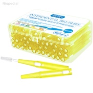 [Nispecial] 60toothpick dental Interdental brush 0.6-1.5mm oral care orthodontic tooth floss [SG]