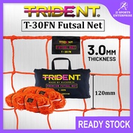 Trident T-30FN Futsal Net (Orange) Jaring Futsal Soccer Net