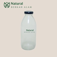 500 Glass Bottle Round Oval Juice ClearML Glass Bottle/ Food Glass Bottle/ Juice Glass Bottle/ 500 m