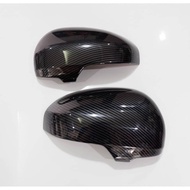 Perodua bezza/Axia/Myvi Lagi best side mirror cover carbon fiber